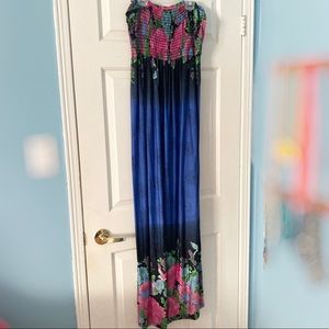 Floral maxi in XL